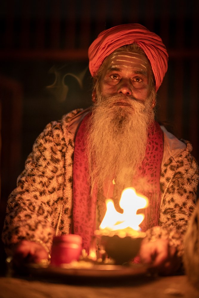 A moment of devotion